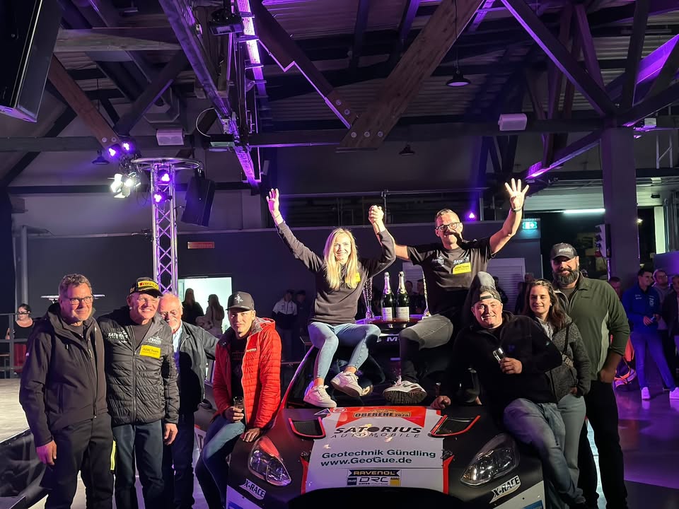 Unsere Siegerehrung der 52. ADAC Rallye Oberehe 2025